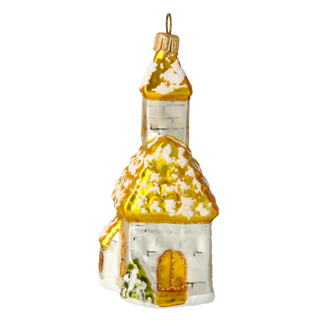 Hallowed Vesper Sanctuary | Hand-Painted Glass Ornament | Blubom 2020-514