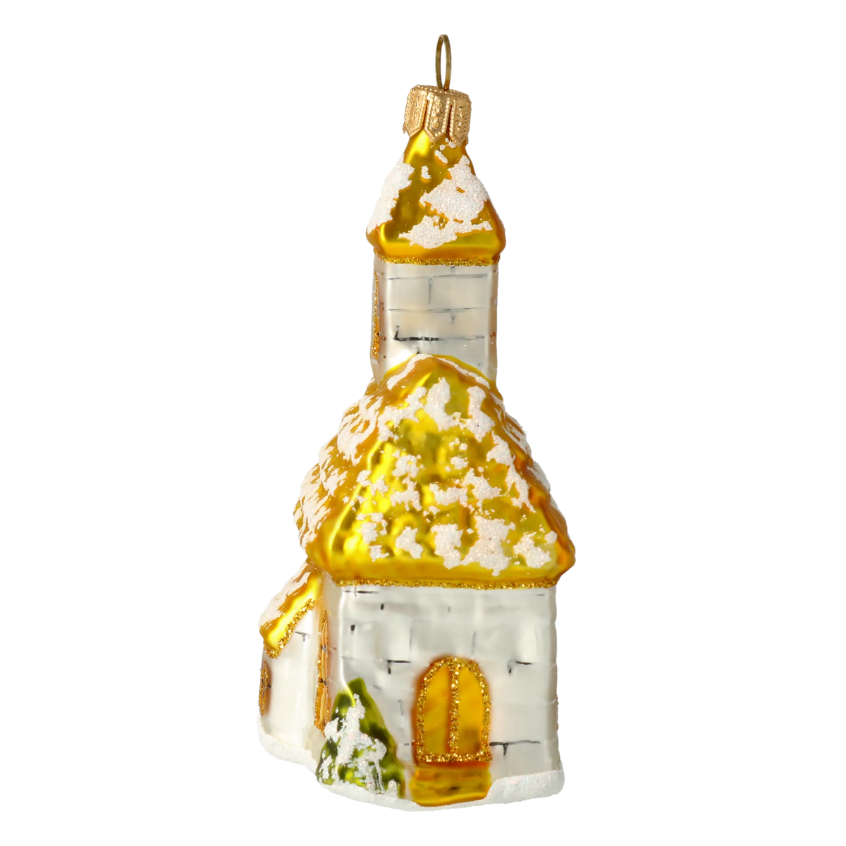 Hallowed Vesper Sanctuary | Hand-Painted Glass Ornament | Blubom 2020-514