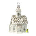 Hallowed Spire Silence | Hand-Painted Glass Ornament | Blubom 2020-515
