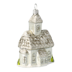 Hallowed Spire Silence | Hand-Painted Glass Ornament | Blubom 2020-515