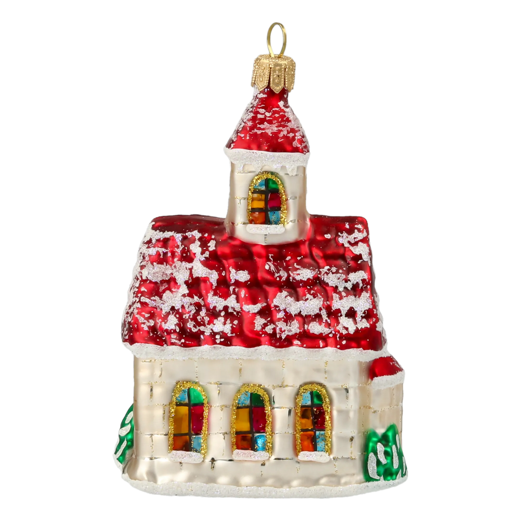 Silent Vespers | Hand-Painted Glass Ornament | Blubom 2020-516