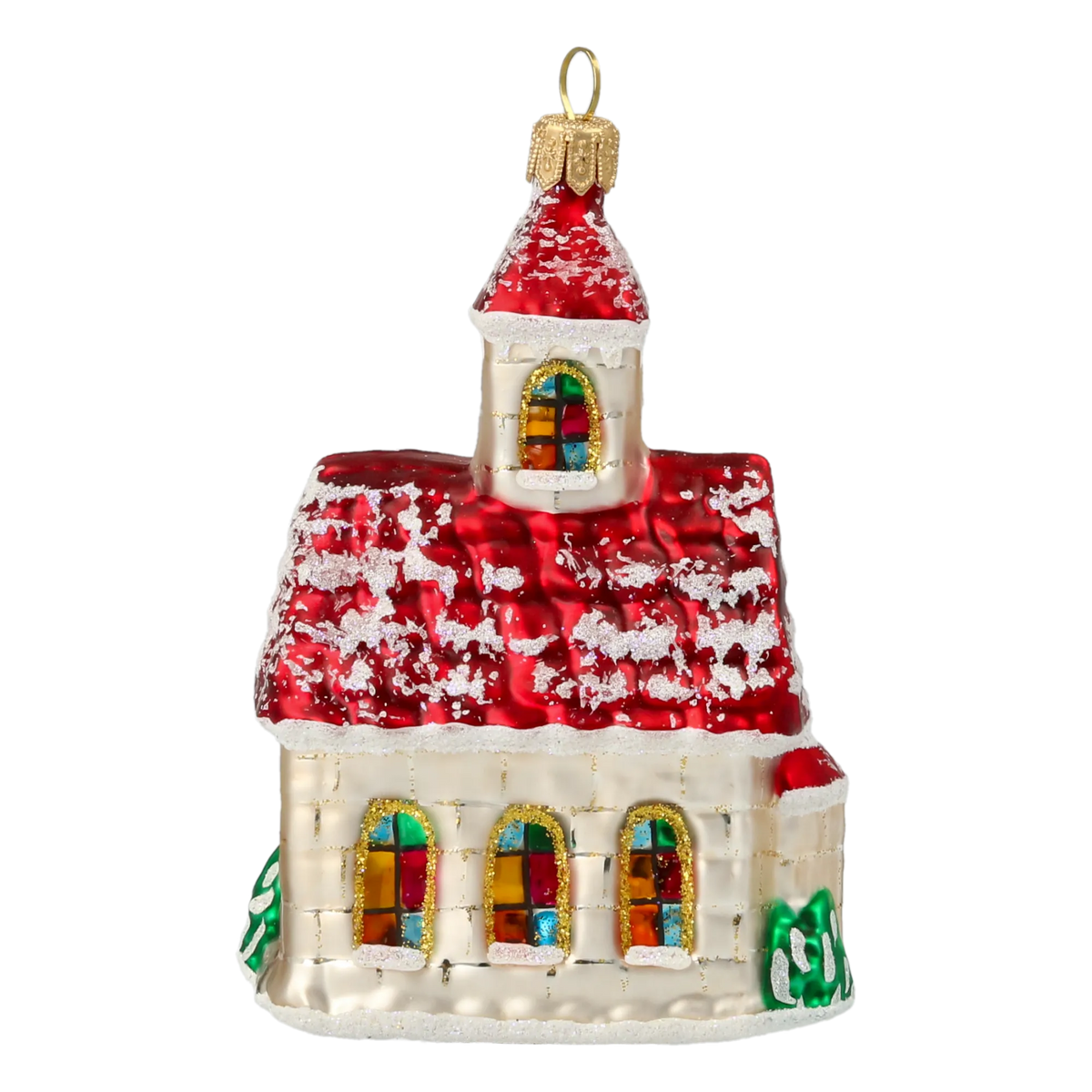 Silent Vespers | Hand-Painted Glass Ornament | Blubom 2020-516