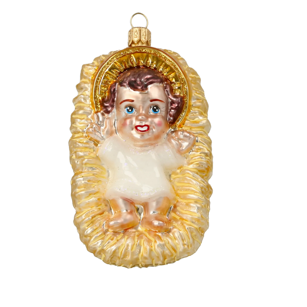 Hallowed Radiance | Hand-Painted Glass Ornament | Blubom 2020-519