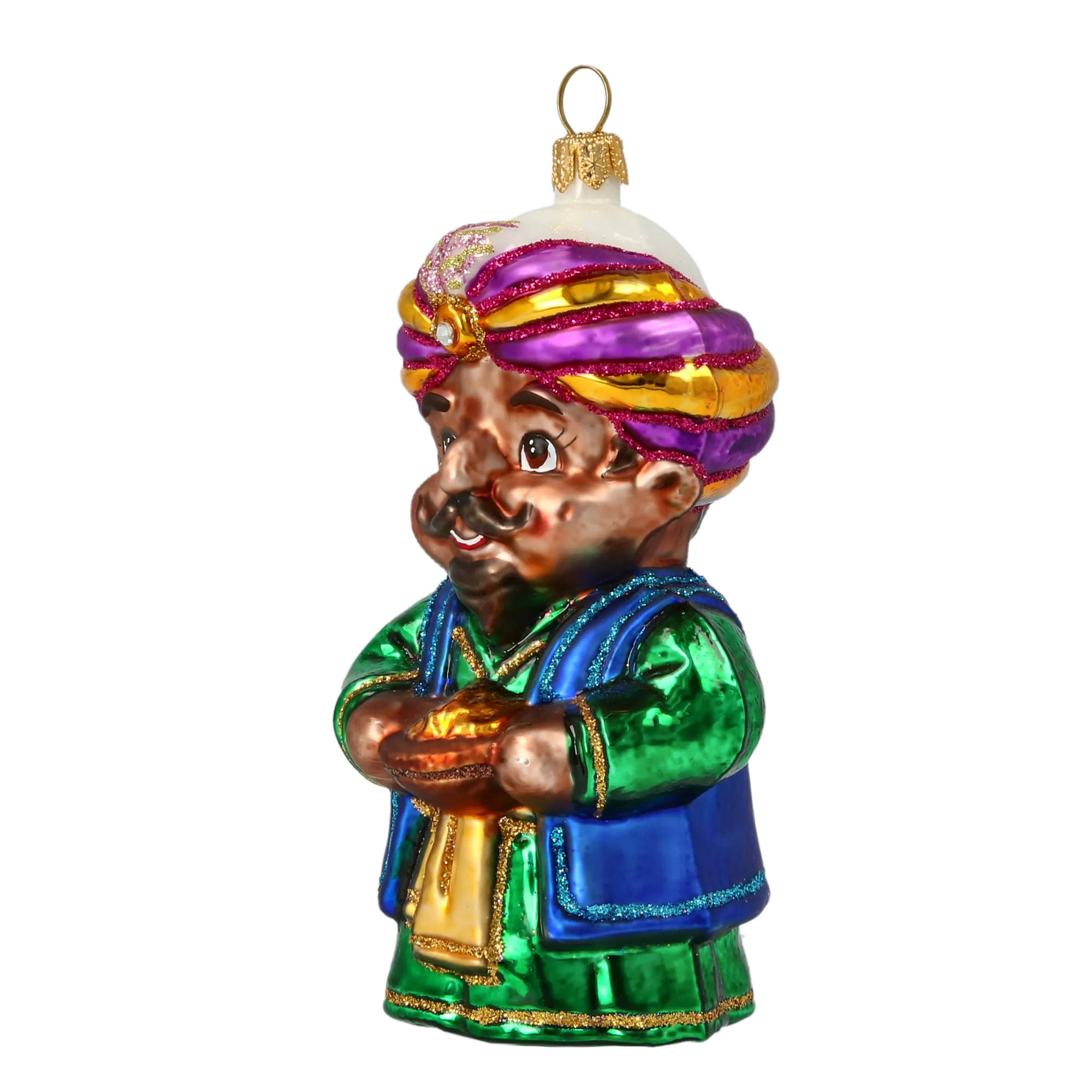 Benevolent Wish Keeper | Hand-Painted Glass Ornament | Blubom 2020-520