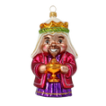Load image into Gallery viewer, King Kacper. Handmade Glass Christmas ornament. 2020-521
