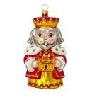 Stately Sovereign's Tribute | Hand-Painted Glass Ornament | Blubom 2020-522