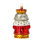 Stately Sovereign's Tribute | Hand-Painted Glass Ornament | Blubom 2020-522
