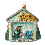 Hallowed Celestial Vigil | Hand-Painted Glass Ornament | Blubom 2020-524