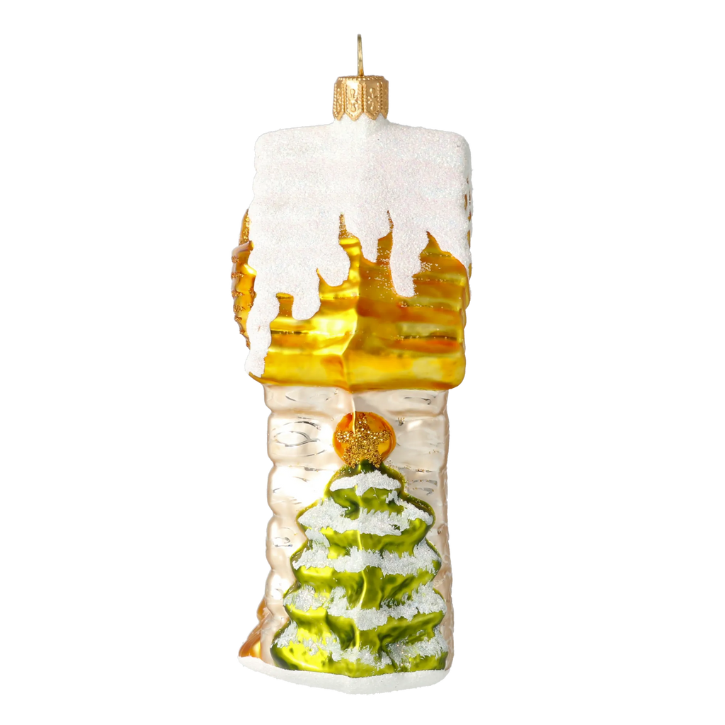 Hallowed Star Sanctuary | Hand-Painted Glass Ornament | Blubom 2020-526