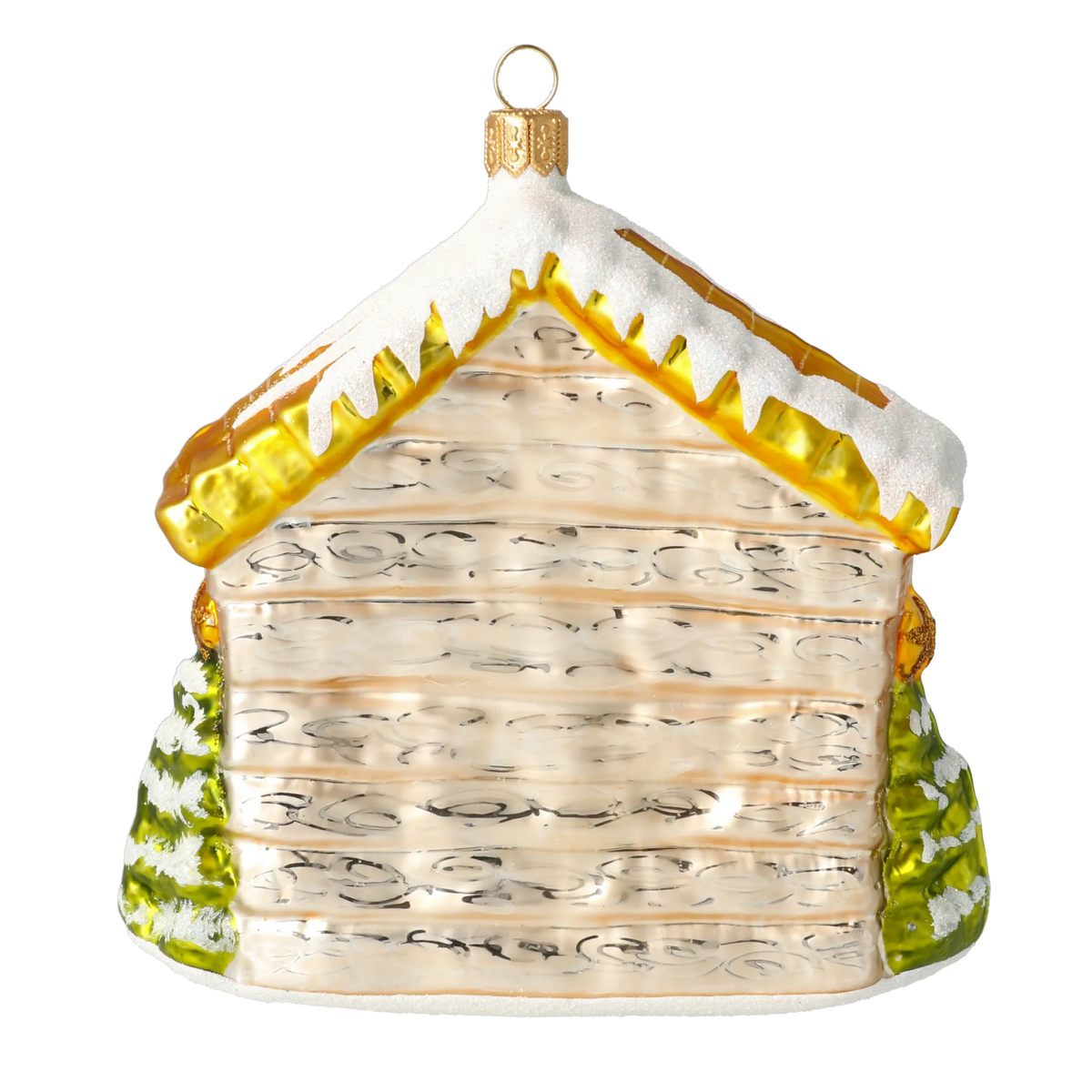 Hallowed Star Sanctuary | Hand-Painted Glass Ornament | Blubom 2020-526