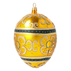 Amber Nocturne | Hand-Painted Glass Ornament | Blubom 2020-531