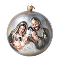 Champagne Reverence | Hand-Painted Glass Ornament | Blubom 2020-561