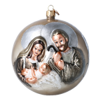 Champagne Reverence | Hand-Painted Glass Ornament | Blubom 2020-561