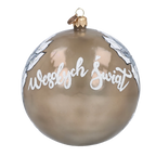 Champagne Reverence | Hand-Painted Glass Ornament | Blubom 2020-561