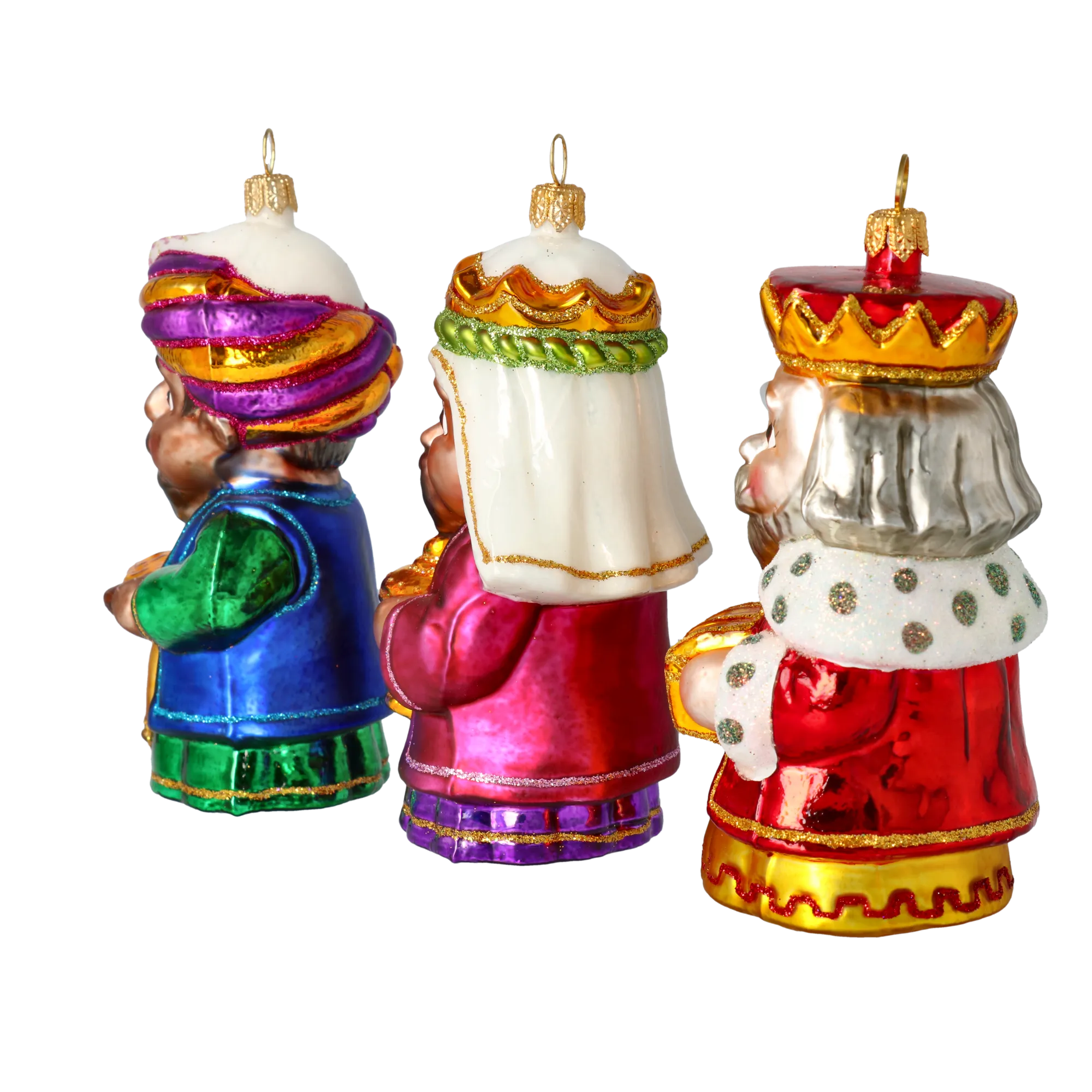 Sovereign Eastern Seekers | Hand-Painted Glass Ornament | Blubom 2020-585