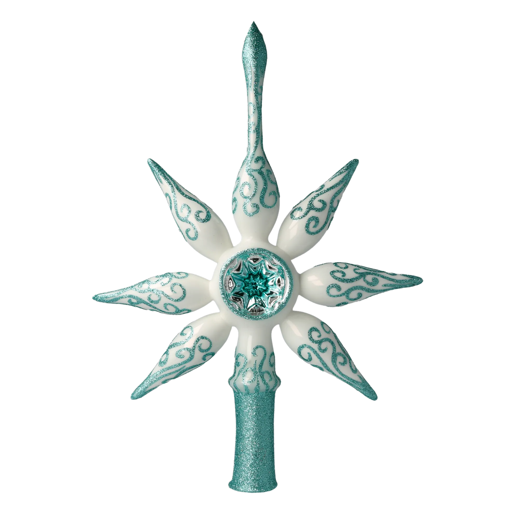 Arctic Solstice | Hand-Painted Glass Ornament | Blubom 2020-651