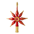 Scarlet Zenith | Hand-Painted Glass Ornament | Blubom 2020-675