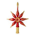 Scarlet Zenith | Hand-Painted Glass Ornament | Blubom 2020-675
