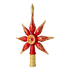 Scarlet Zenith | Hand-Painted Glass Ornament | Blubom 2020-675