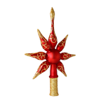 Scarlet Zenith | Hand-Painted Glass Ornament | Blubom 2020-675