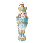Glacial Sovereign | Hand-Painted Glass Ornament | Blubom 2020-698