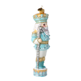 Load image into Gallery viewer, Icing Nutcracker. Handmade Glass Christmas ornament. 2020-698
