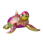 Roseate Tide Voyager | Hand-Painted Glass Ornament | Blubom 2021-001