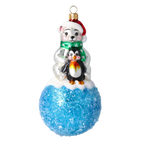 Tender Voyager and Guest | Hand-Painted Glass Ornament | Blubom 2021-005