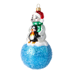 Tender Voyager and Guest | Hand-Painted Glass Ornament | Blubom 2021-005