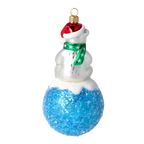 Tender Voyager and Guest | Hand-Painted Glass Ornament | Blubom 2021-005