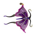 Sovereign Swallowtail | Hand-Painted Glass Ornament | Blubom 2021-018