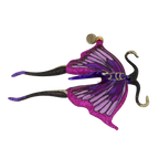Sovereign Swallowtail | Hand-Painted Glass Ornament | Blubom 2021-018