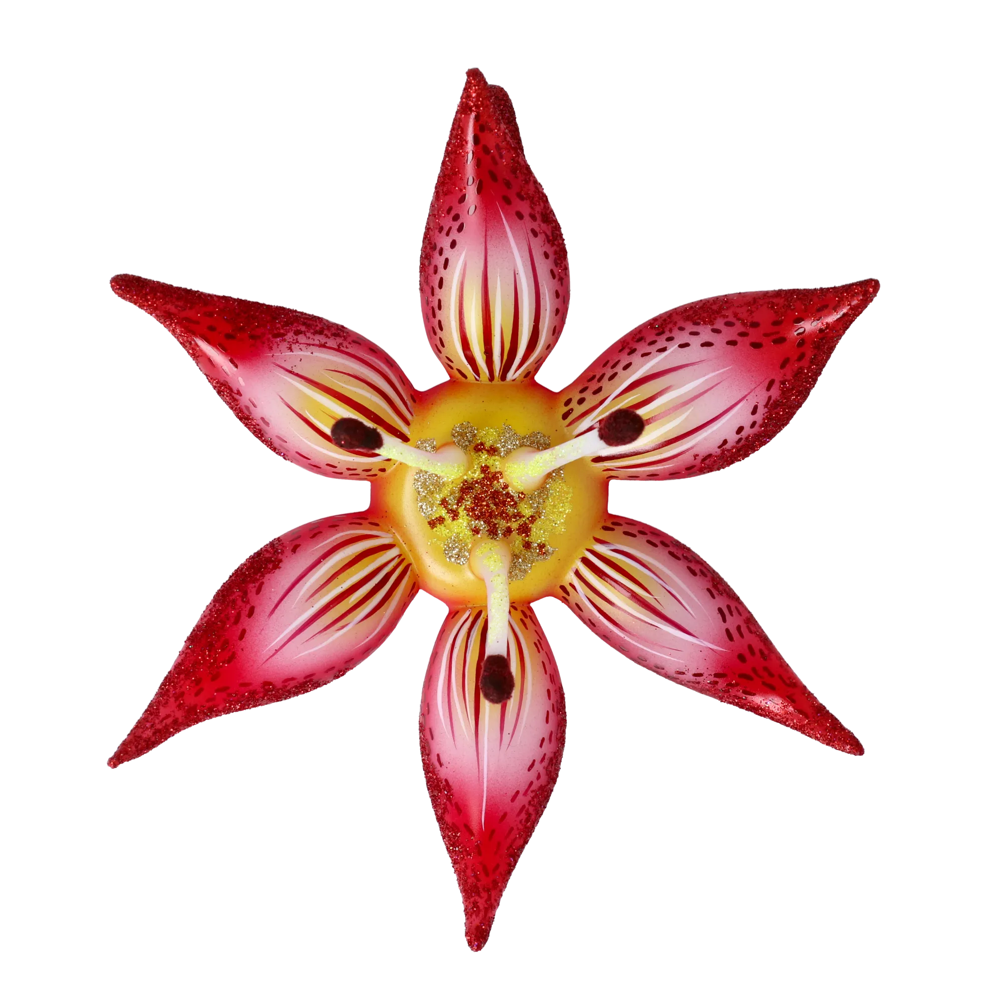 Wild Lily in Crimson