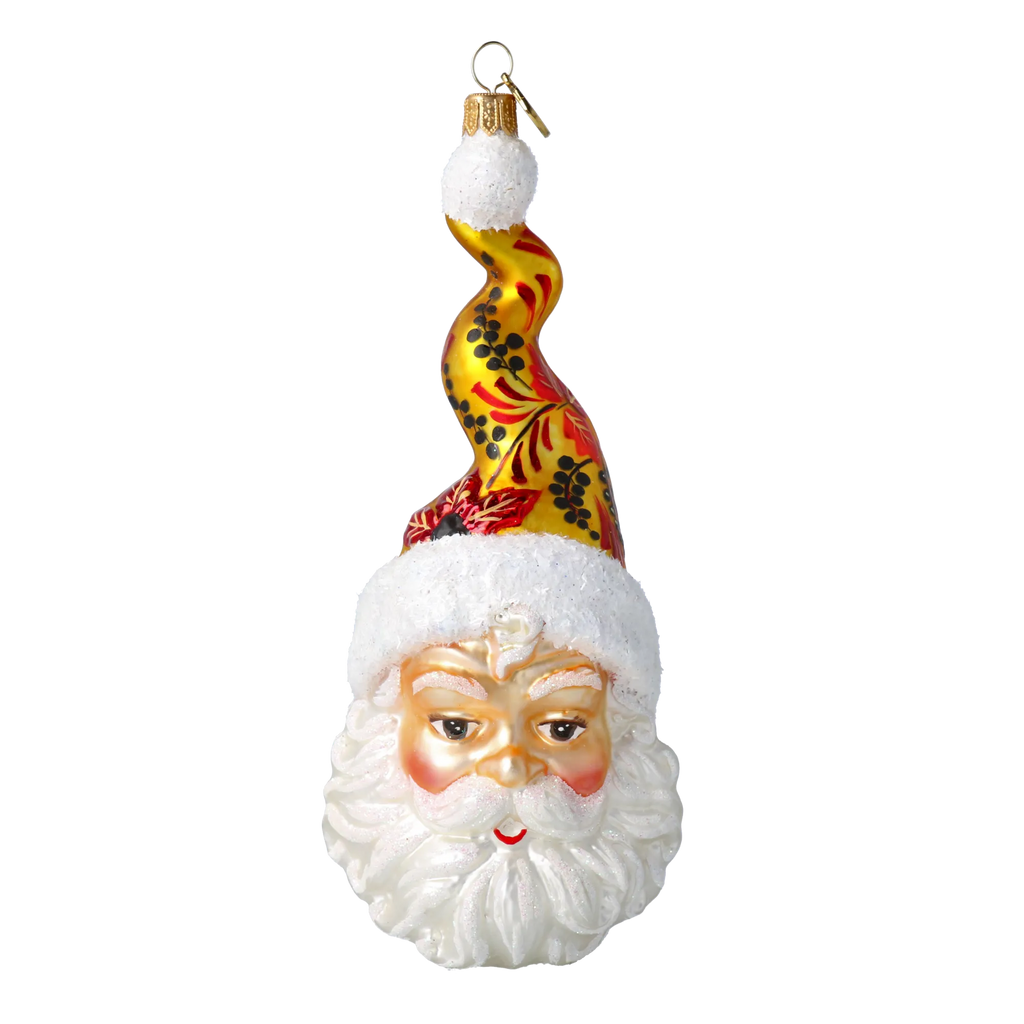 Ancient Gilded Sage | Hand-Painted Glass Ornament | Blubom 2021-032