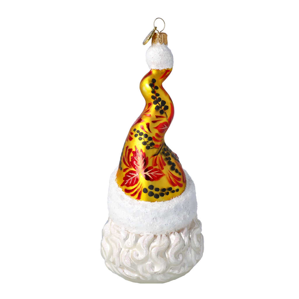 Ancient Gilded Sage | Hand-Painted Glass Ornament | Blubom 2021-032