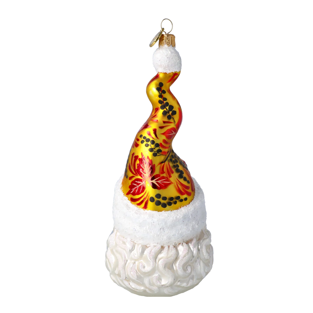 Ancient Gilded Sage | Hand-Painted Glass Ornament | Blubom 2021-032