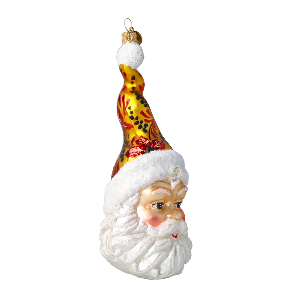 Ancient Gilded Sage | Hand-Painted Glass Ornament | Blubom 2021-032