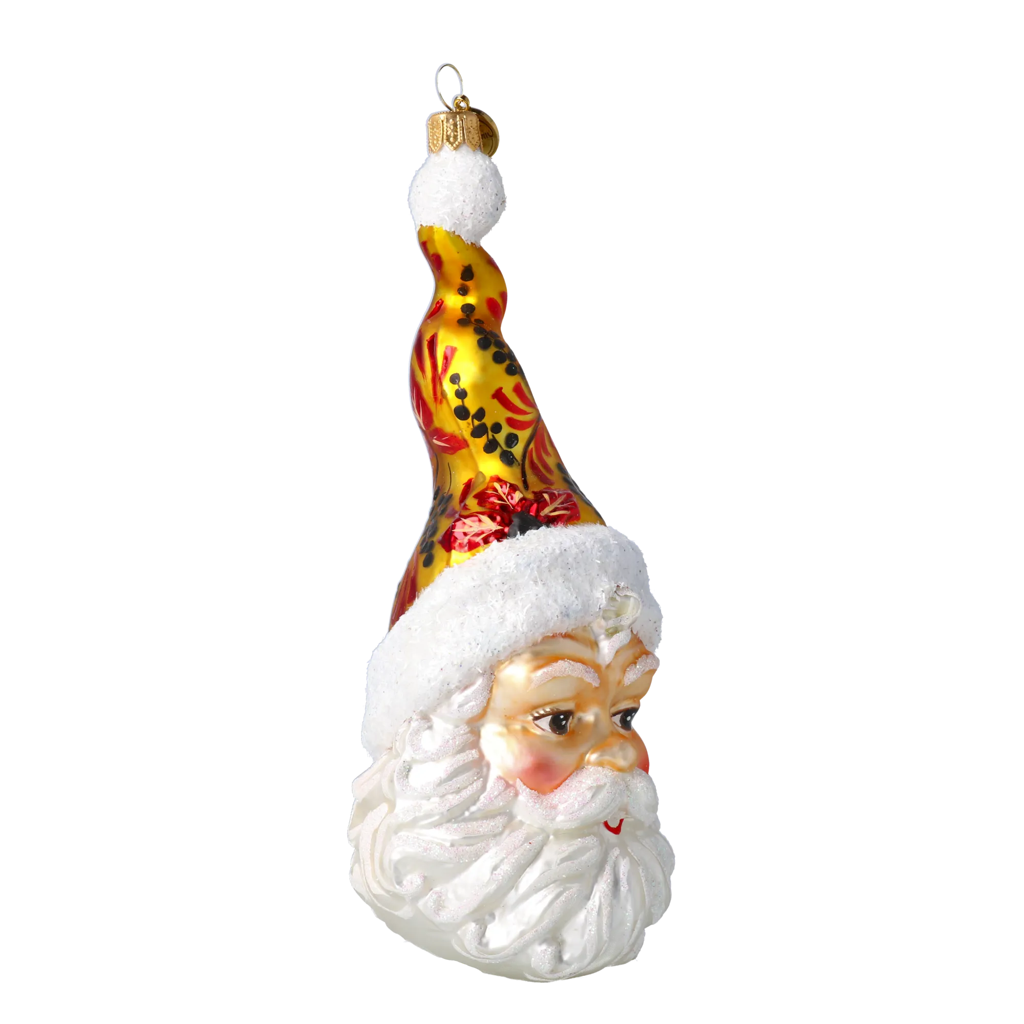 Ancient Gilded Sage | Hand-Painted Glass Ornament | Blubom 2021-032