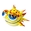Insolent Voyager | Hand-Painted Glass Ornament | Blubom 2021-035