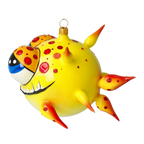 Insolent Voyager | Hand-Painted Glass Ornament | Blubom 2021-035