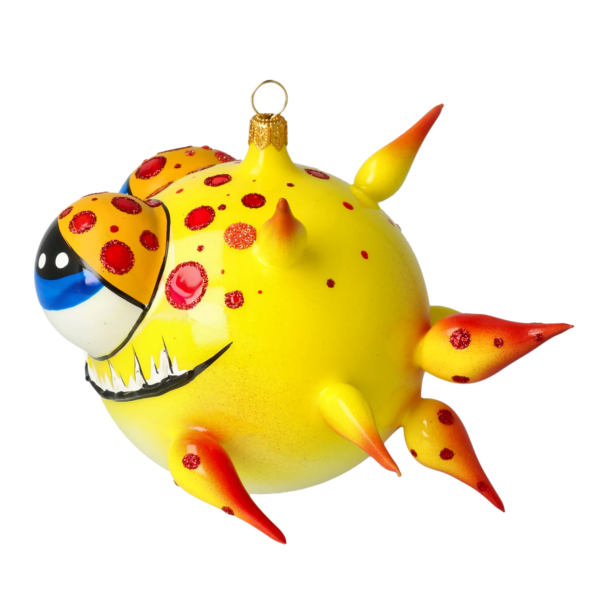 Insolent Voyager | Hand-Painted Glass Ornament | Blubom 2021-035