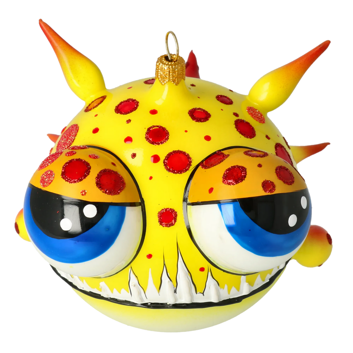 Insolent Voyager | Hand-Painted Glass Ornament | Blubom 2021-035