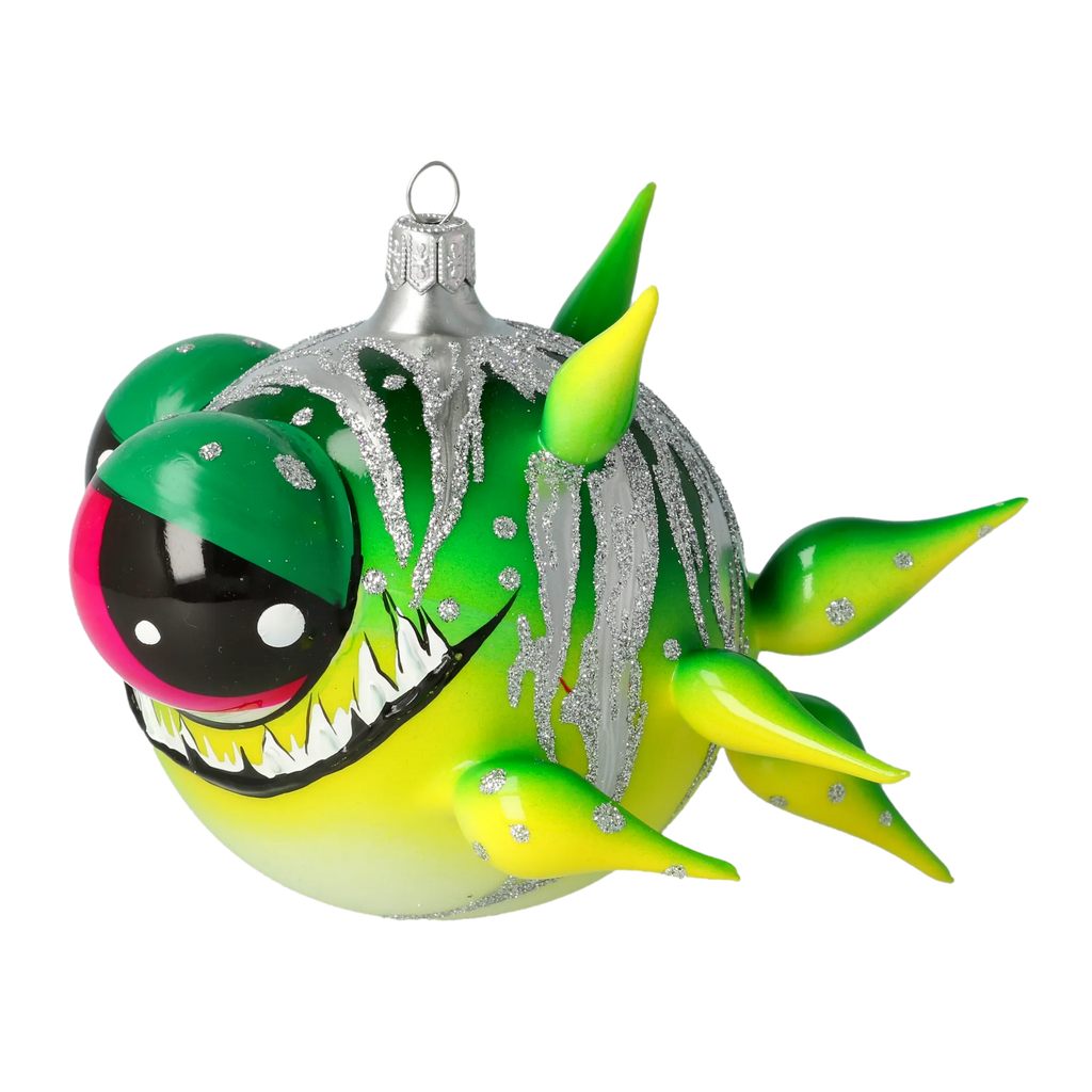 Insolent Abyssal Marauder | Hand-Painted Glass Ornament | Blubom 2021-039