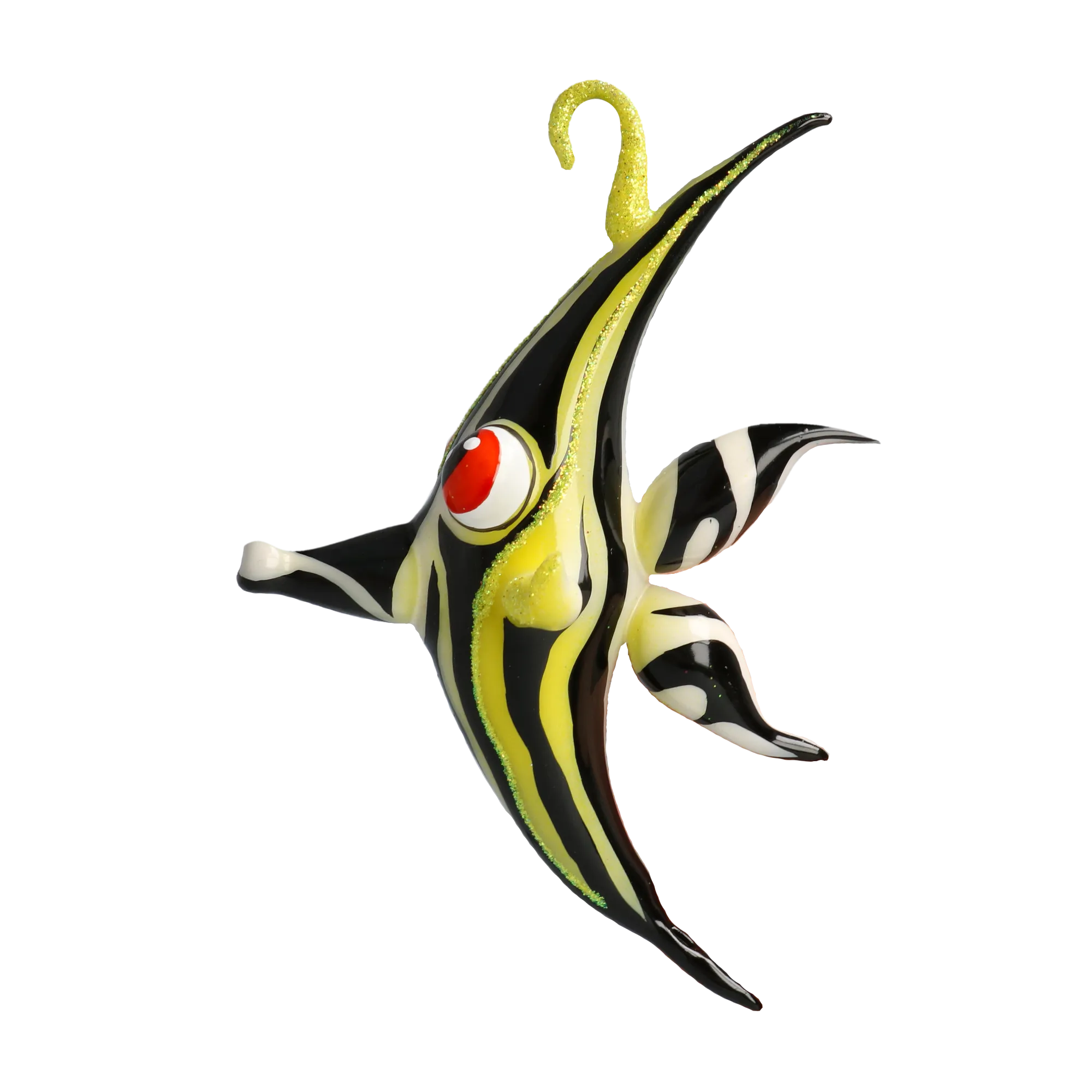 Nocturnal Reef Sovereign | Hand-Painted Glass Ornament | Blubom 2021-042
