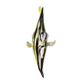 Load image into Gallery viewer, Nocturnal Reef Sovereign | Hand-Painted Glass Ornament | Blubom 2021-042
