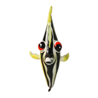 Nocturnal Reef Sovereign | Hand-Painted Glass Ornament | Blubom 2021-042