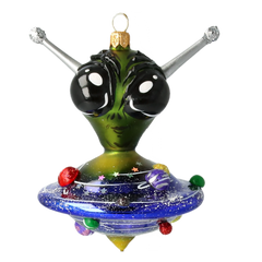 Alien in a UFO