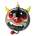 Penitent Mischief | Hand-Painted Glass Ornament | Blubom 2021-051