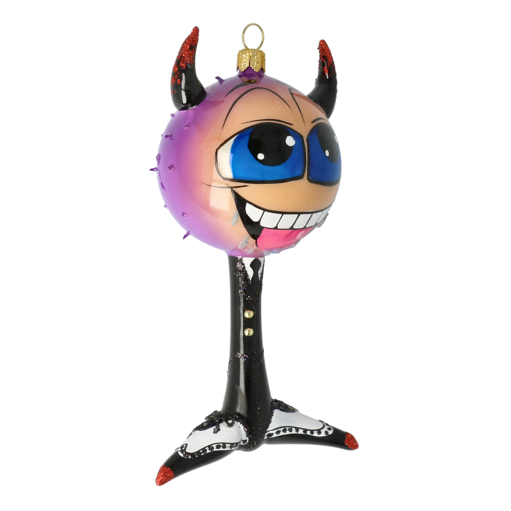 Polished Imp | Hand-Painted Glass Ornament | Blubom 2021-052