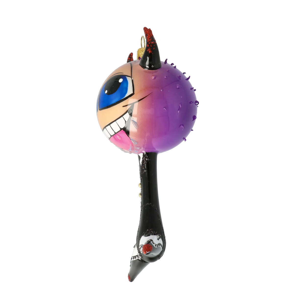 Polished Imp | Hand-Painted Glass Ornament | Blubom 2021-052